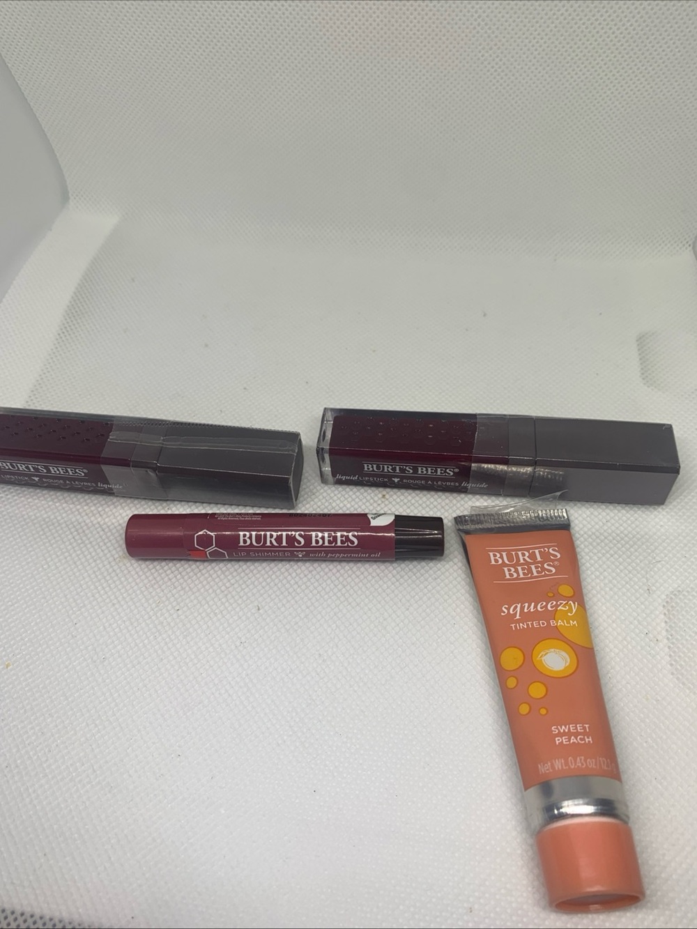 Burt's Bees Lip & Tinted Balm Set of 4